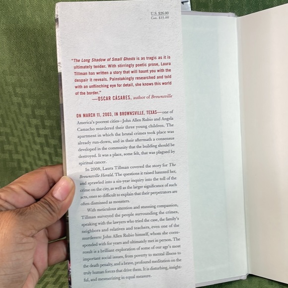 The Long Shadow of Small Ghosts Laura Tillman Hardback book - Picture 5 of 7